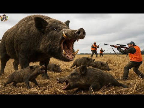 Wild Boar Hunting Force Deployed Destroying Ferocious Wild