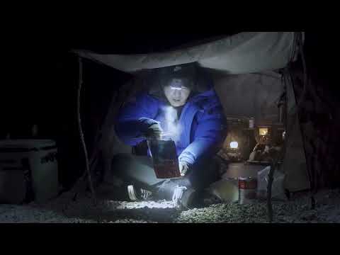 캠핑 브이로그 극한의 눈보라 속 생존하기 폭설 솔로캠핑