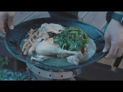 캠핑 브이로그 2평 작은 텐트를 강아지가 좋아하는 아늑한 공간으로 만들기 반려견 동반 여행 모닥불 ASMR