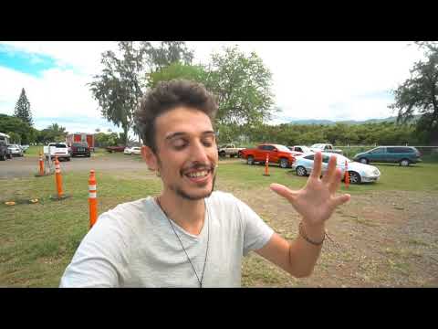 Hawaii de skydiving Yaptım uçaktan serbest atlayış