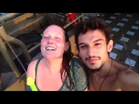 Tayland da Su Savas ı Festivaline Katıldım SongKran
