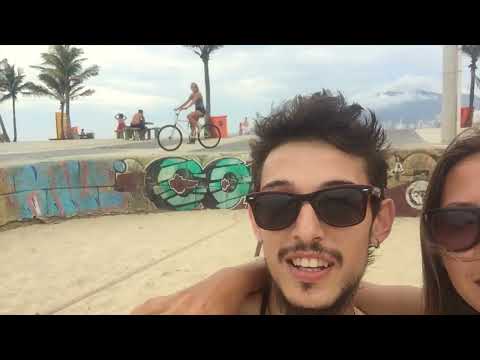 Brezilya da Sahilde Slackline Yapıyoruz