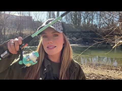 Delicious CRISPY skin on fish catch n cook trout fishing