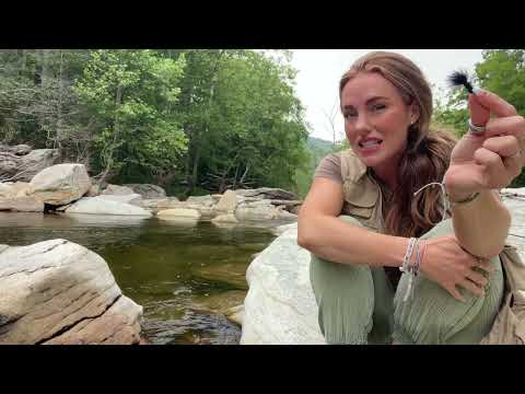 Trout Fishing Last Night at the Cabin on the River Part 3