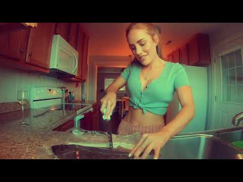 Flounder Fillet and Cook