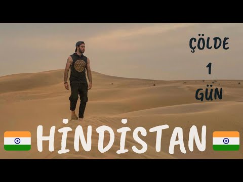 Jaisalmer Hindistan da bir ÇÖL Rajasthan THAR