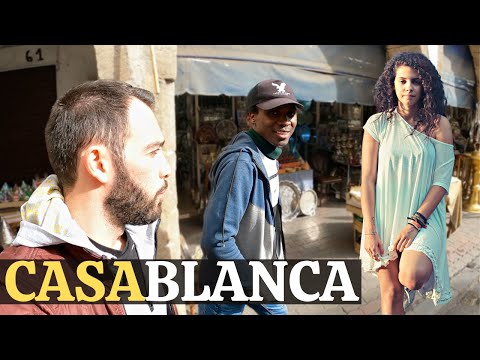 FAS ta TEK YABANCI TURİST Olmak CASABLANCA