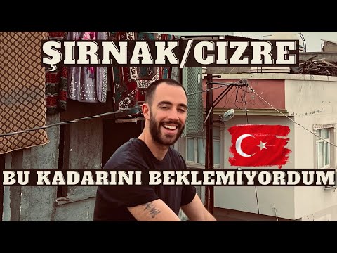ŞIRNAK Tüm Bildiklerinizi UNUTUN CİZRE Sokakları ve