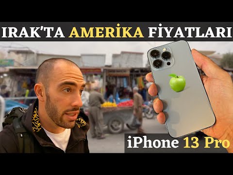 IRAK TA VERGİSİZ iPhone 13 PRO ALDIK Çılgın Telefon