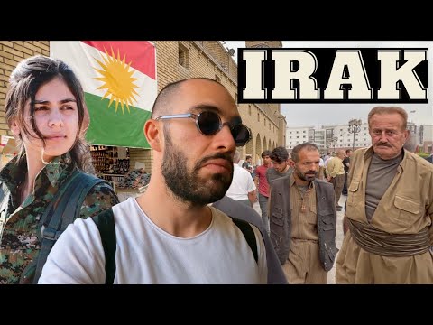 IRAK Kürdistan da TÜRK Olmak ERBİL Sokakları