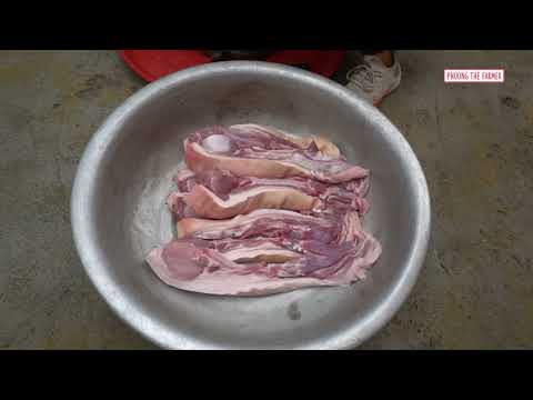 Country Cooking Buying Fresh Pork Traditional Smoked Pork