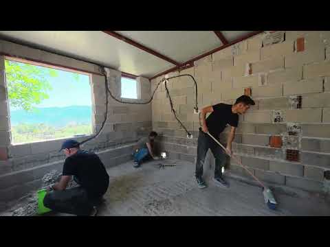 MUĞLA DA KÖY EVİ TADİLATI ELEKTRİK VE SU TESİSATI ÇEKİLDİ