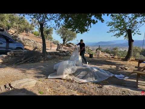 MUĞLA DA KÖY EVİ TADİLATI KÜÇÜK EVİMİZE TAŞINIYORUZ