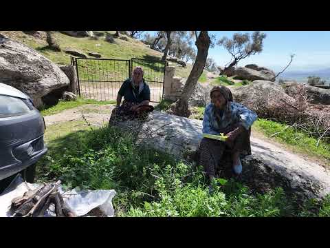 KÖYDE KOMŞULARLA SOHBET EDİYORUZ