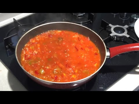 MANGAL TADINDA PARMAK YEDİREN TARİF DOMATES SOSLU TAVUK