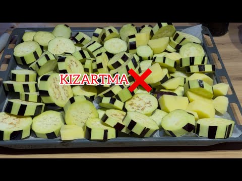 YARIM KİLO KIYMA İLE BİR TEPSİ DOLUSU AKŞAM YEMEĞİ FIRINDA