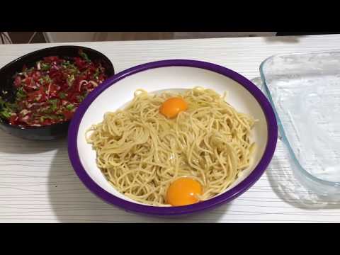 SEBZELİ MAKARNA TARİFİ