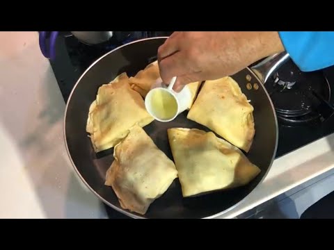 ÖYE BİR BÖREK YAPTIM Fırın yok hamur açma derdi yok İki