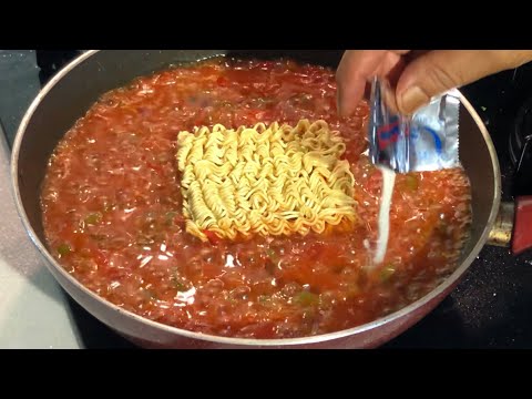 Daha önce neden böyle yapmadım diyeceksiniz makarna hiç bu