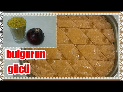 İKİ BARDAK BULGURUN VARSA bunu yapamayacak kimse yok çok