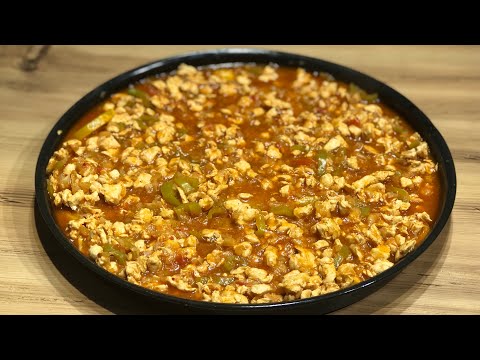 10 dakikada TAVUK ve Patatesten tepsi kebabı mehşur Lokum
