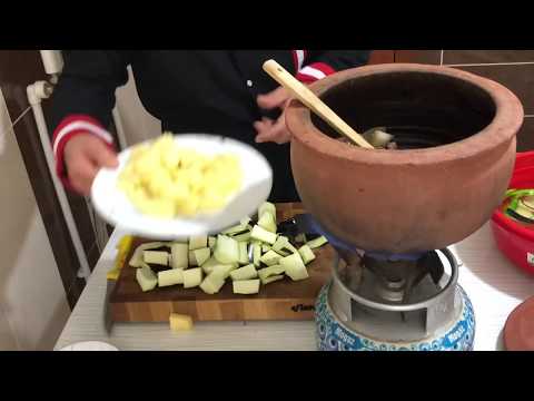 GÜVEÇTE YEMEK NASIL PİŞER İSTER ETLİ İSTER ETSİZ ORJİNAL