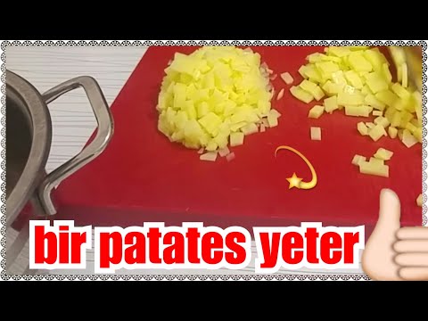 PATATES ÇORBASI TARİFİ