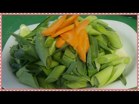 Bu Tarifi Görmeden Pırasa Yapma SAĞLIKLI Pırasa yemeği