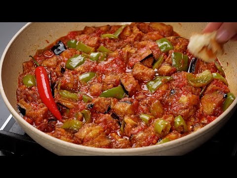 ÖYLE BİR YEMEK YAPTIM Kİ PATLICANDAN YEMEDEN DURAMIYORUM