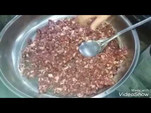 En lokumundan kurban kavurması iyi bayramlar