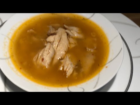 Tavuk suyu çorbası tarifi Un salça yok