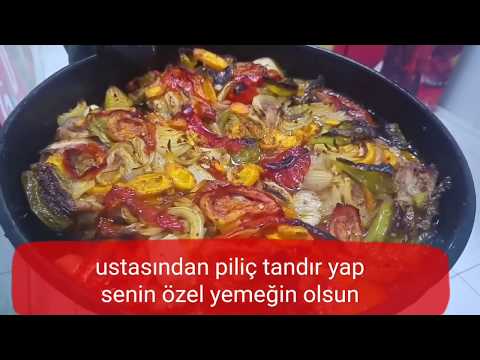 Gerçek tavuk tandır tarifi Ustasından izle