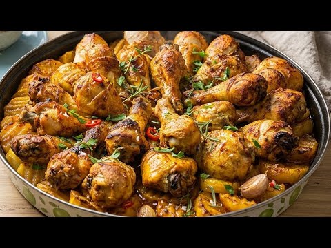 YİYENLER TADINA DOYAMADI BOL SOĞANLI PAYATESLİ TAVUK BAGET
