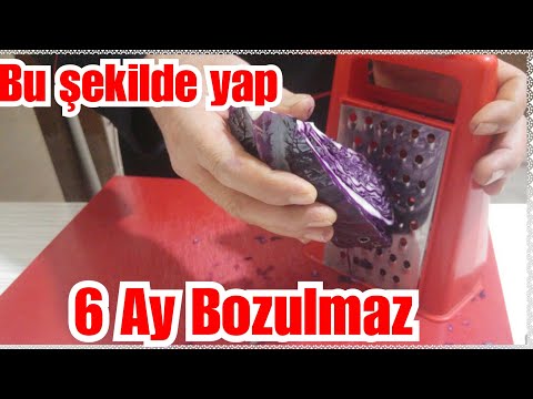Mor Lahanayı dolaba böyle koy 6 Ay Bozulmaz iki tarif bir