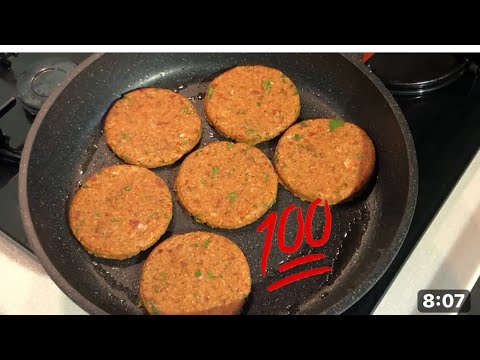 Evde Her gün Yapar Olduk bu köfteyi iki bardak bulgur varsa