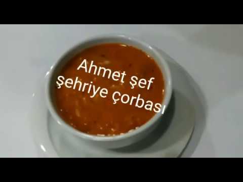 ŞEHRİYE ÇORBASI TARİFİ SICAK USTASINDAN ALTARİFİ