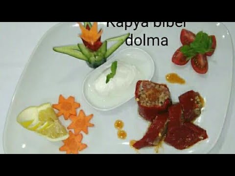 ETLİ KABYA BİBER DOLMA TARİFİ SICAK USTASINDAN TARİFİ