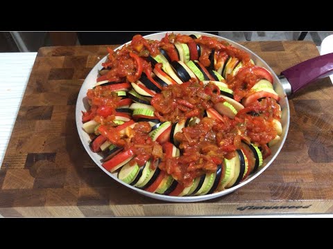 DÜNYANIN EN KOLAY SEBZE YEMEĞİ herkesin yapabileceği tavada