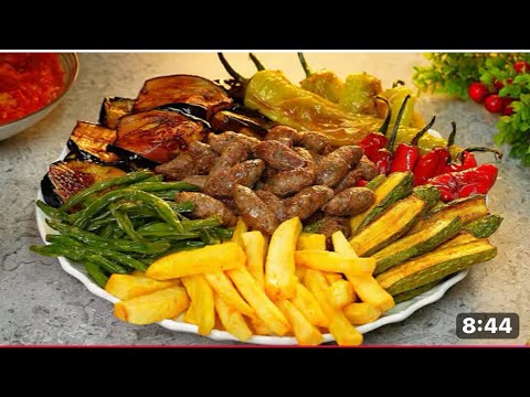 Karışık sebze kızartması Yağ derdi yok kızartma yok Bu