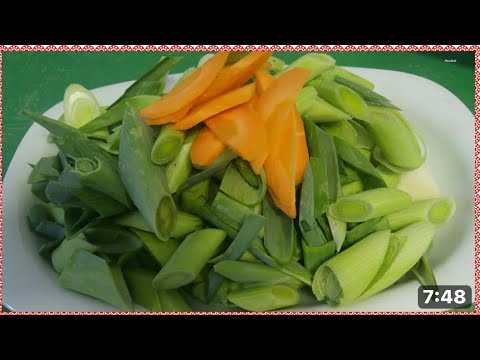 Bu Tarifi Görmeden Pırasa Yapma SAĞLIKLI Pırasa yemeği