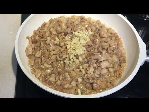 SARIMSAKLI TAVUK soğan yok biber domates yok tek malzemeden