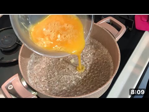 Yumurtayı kaynayan suya dökün kızartma yok yağ yok