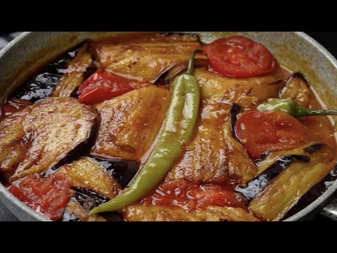 PATLICANI BU ŞEKİLDE YAPIN YAĞ DERDİ YOK KIZARTMA YOK