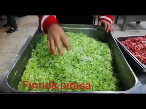 BEĞENİ REKORU KIRAN FIRINDA PIRASA TARİFİ