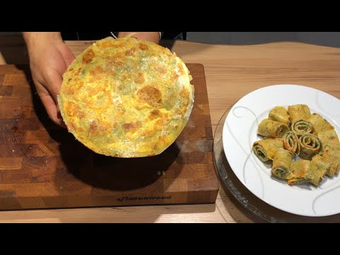 İKİ YUMURTADAN YAPTIM HAMUR AÇMADAN YOĞURMADAN BÖREK TARİFİ