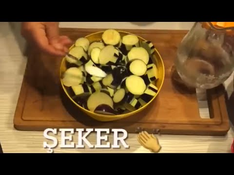 PATLICANA ASLA TUZ ATMA ESNAF LOKANTASI YEMEĞİ