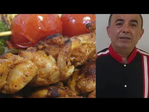 Piliç şiş tarifi tavada ızgarada