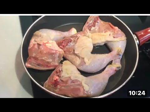 Dünyanın en kolay ve lezzetli tavuğu tavada pişer
