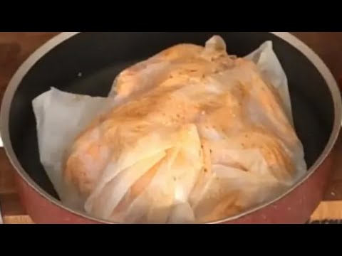 Tavuğu bu yöntemle pişirin Tavuğa ASLA yağ salça değdirme
