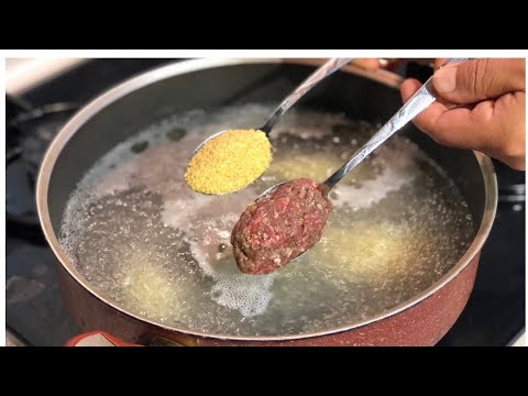 Bir bardak bulgur bir kaşık kıyma varsa bu tarifi kaçmaz